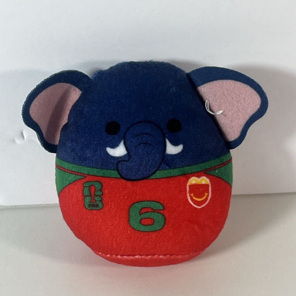 Squishmallows McDonald’s Jude the Elephant Portugal FIFA World Cup Happy Meal